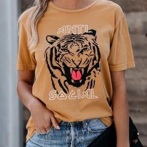 Anti social tiger tee by VICI